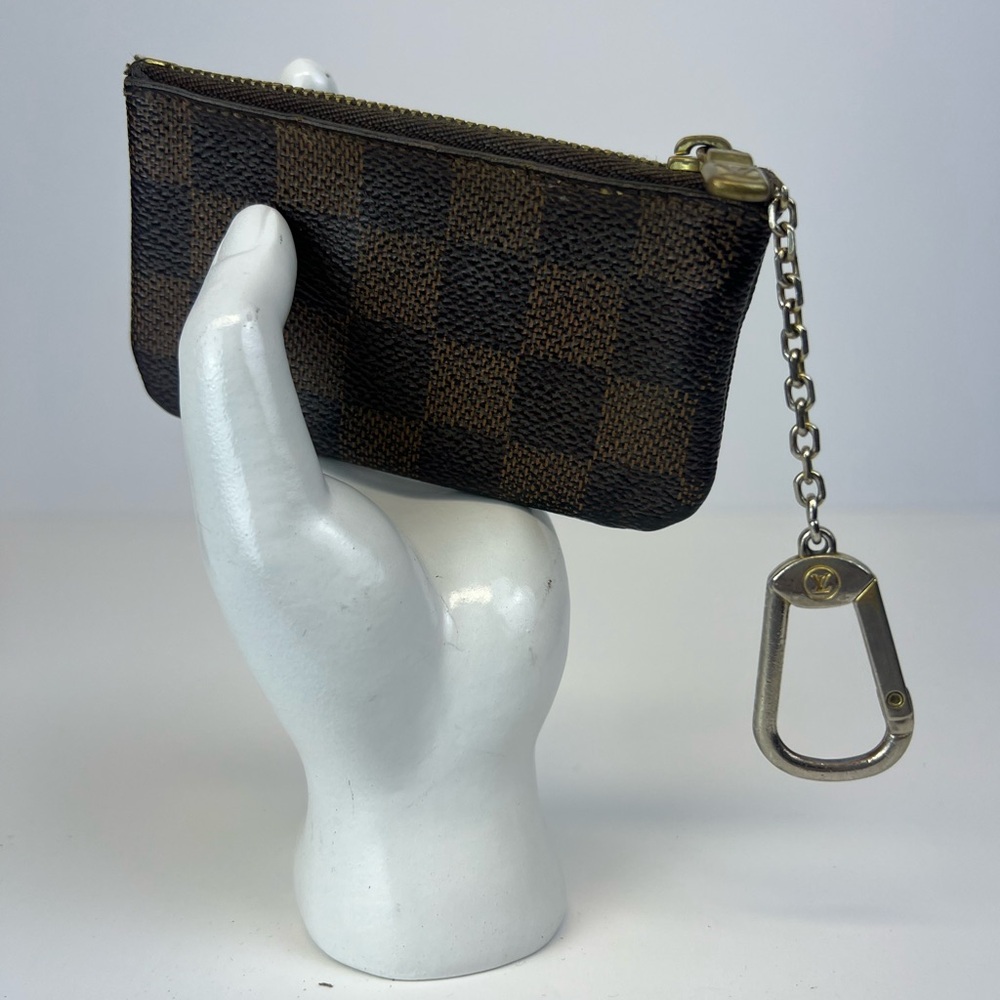 Louis Vuitton Damier Ebene Coin Purse / Key Pouch